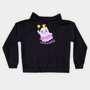 Spooky & Sparkly Ghost - Princess Touch Kids Hoodie